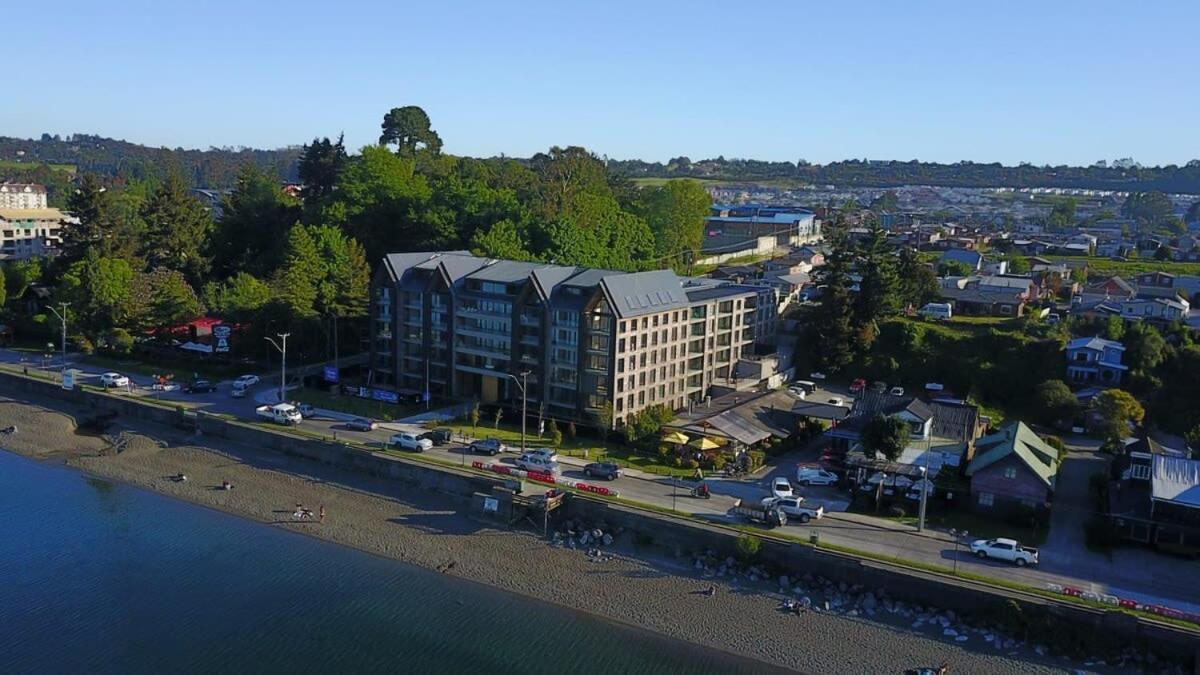Depto 2D2B Frente A La Costanera Piscina Temperada Servicio Hom 0401 Apartment Puerto Varas Exterior photo